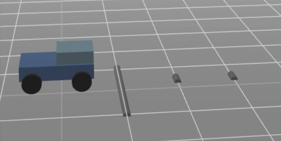 Vehicle ride example animation